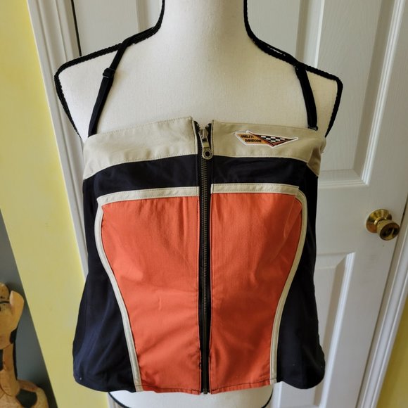 Harley-Davidson Tops - HD Multi-Color Halter - L